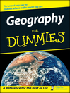 Geography For Dummies (eBook)